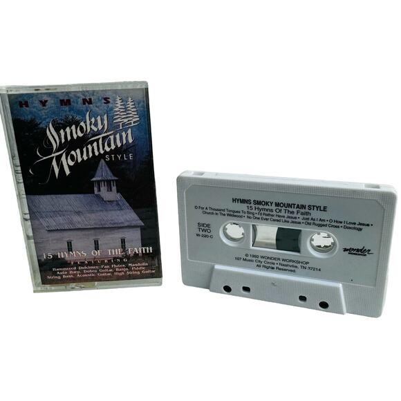 Smoky Mountain Style Hymns 15 Hymns of Faith 1992 Wonder Workshop Cassette Tape - Picture 1 of 6